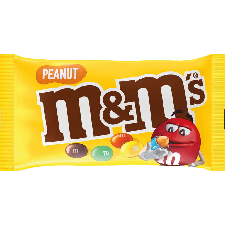 M&M´s pinda melk chocolade