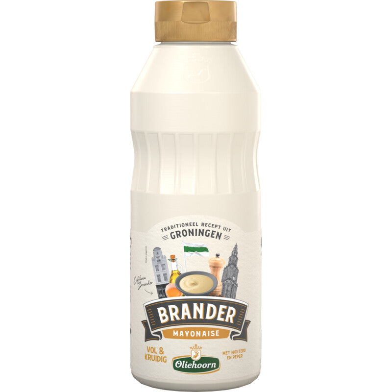 Oliehoorn brander mayonaise
