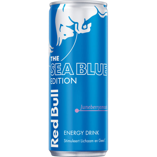 Red bull sea blue