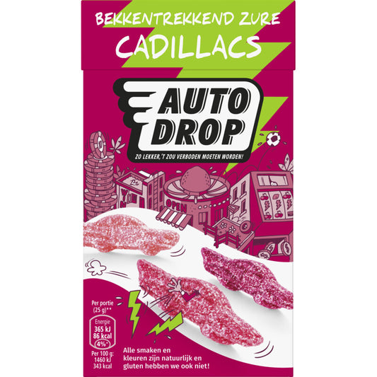 Autodrop zure cadillacs