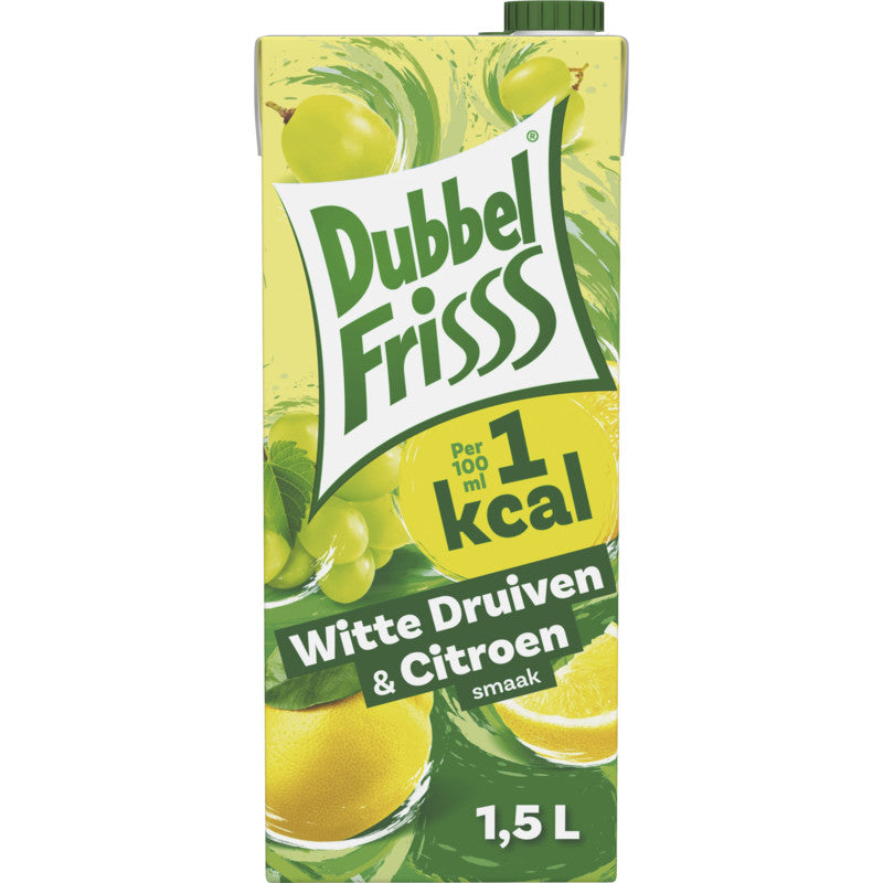 Dubbel Friss Witte Druiven&Citroen