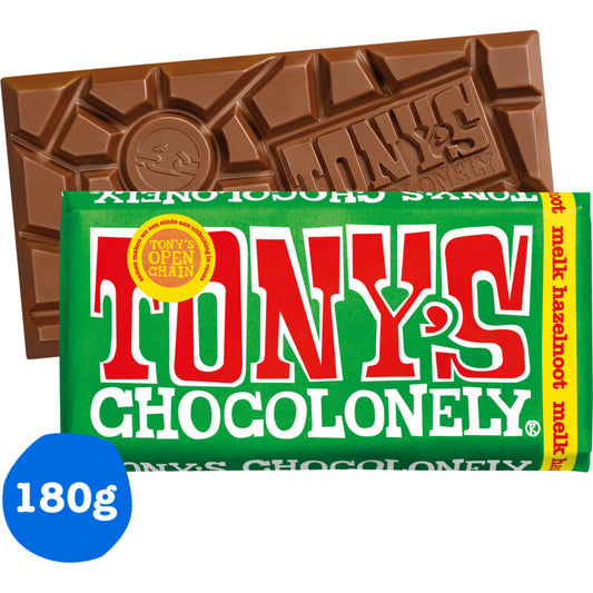 Tony´s chocolonely melk hazelnoot