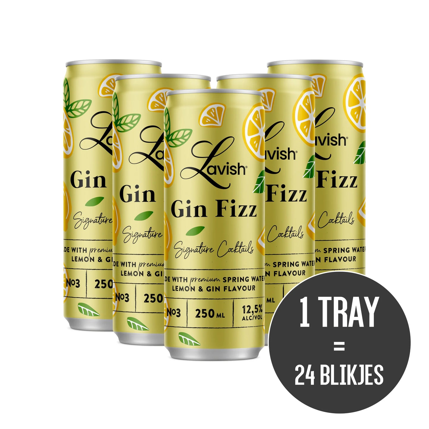 Tray Lavish Gin Fizz