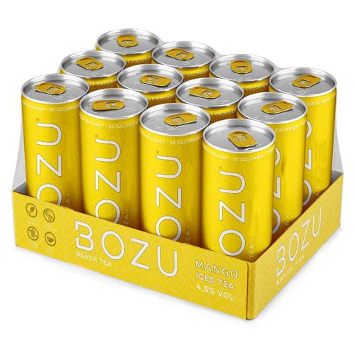 Tray Bozu iced tea mango