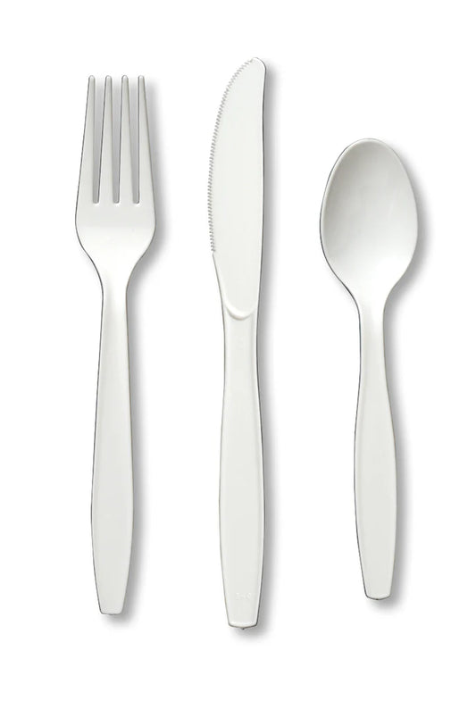 Plastic bestek
